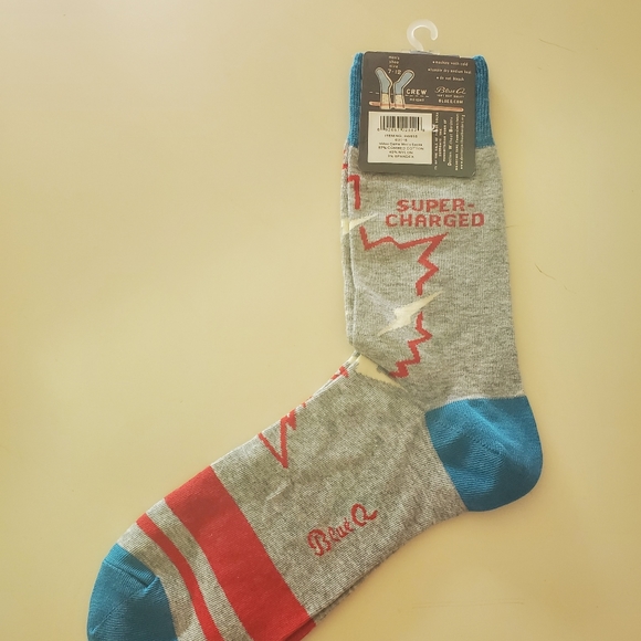 Blue Q socks men's crew size 7-12 - Picture 6 of 10